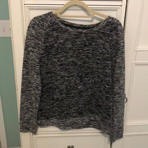 Black and white/ gray sweater